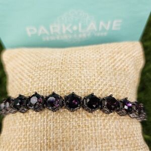 RARE Park Lane “Smoky Gray” (Dark Purple) Bracelet